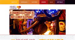 Desktop Screenshot of heartofganesh.org